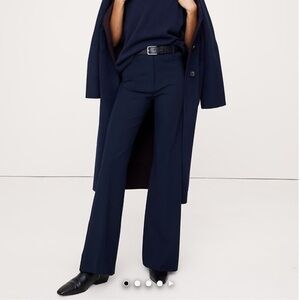 Banana Republic Navy Flare Pants